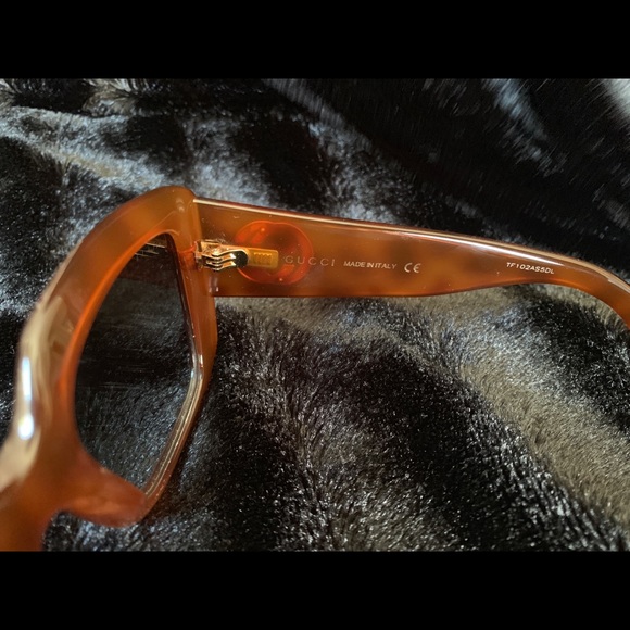 Gucci square frame Acetate sunglasses with case main image 5